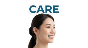 교정 치료 후 유지 관리 및 회복을 상징하는 이미지